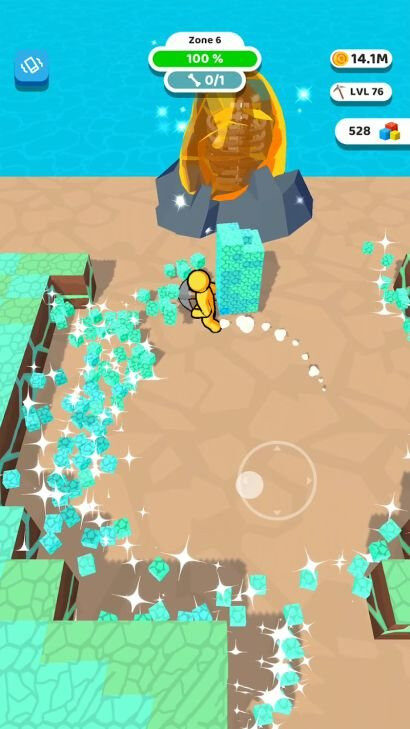 Adventure Miner MOD Khám Phá