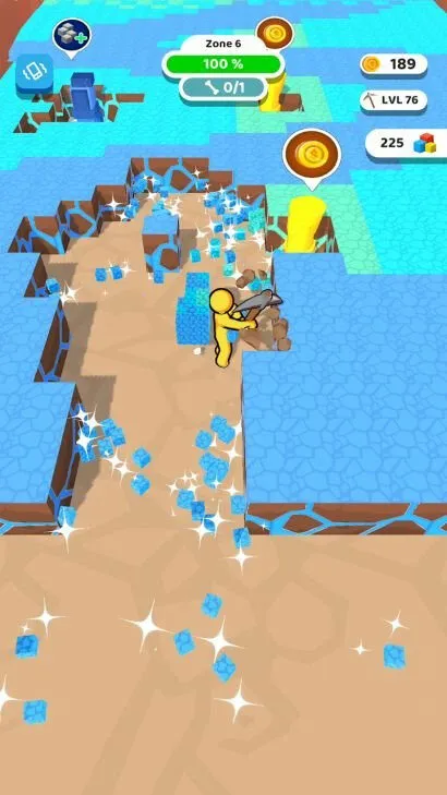 Adventure Miner MOD APK (Menu, One Shot Materials) v1.12.6