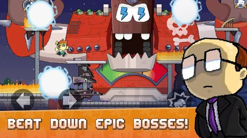 Đồ họa pixel độc đáo trong Dan The Man