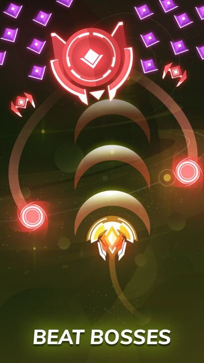 Đồ họa pixel pha trộn hiệu ứng hiện đại