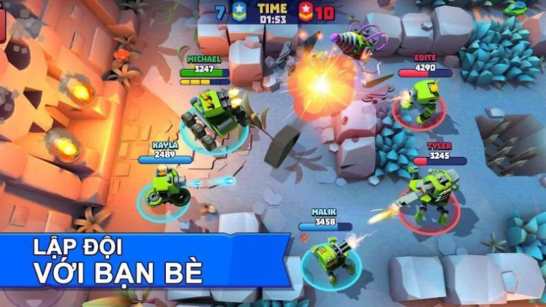 Mãn nhãn với đội hình xe tăng độc đáo