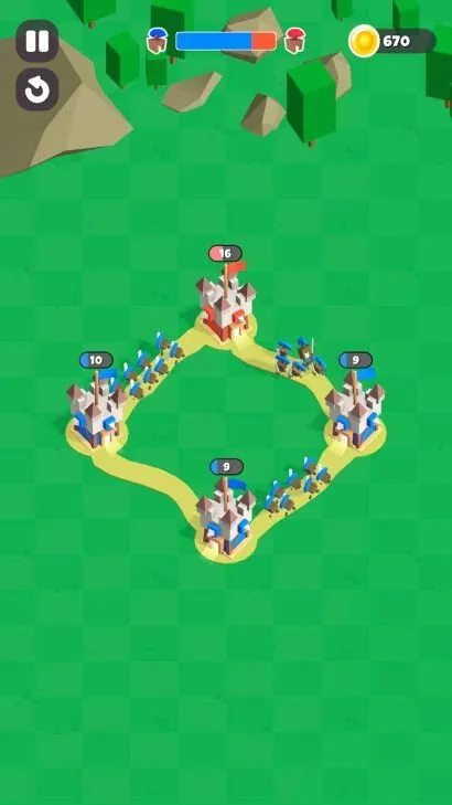 Royal Castle: City Capture RTS MOD APK (Menu, Vô Hạn Tiền) v1.13.1
