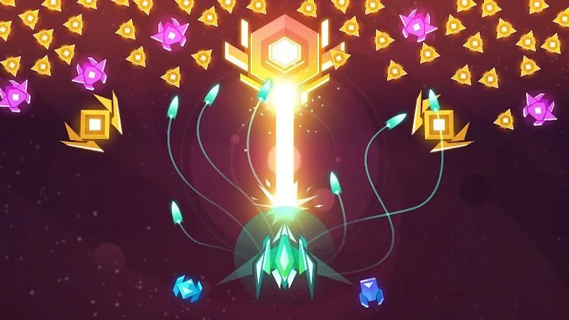 Shootero Classic Sky Shooter   												  													 MOD APK (Menu, Mua Sắm Miễn Phí, Bất Tử)												  												  													v1.2