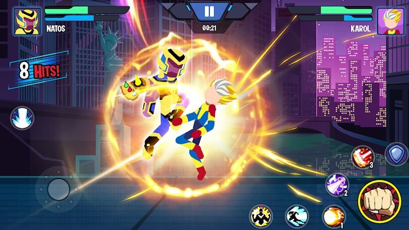 Tính năng MOD hấp dẫn của Stickman Heroes